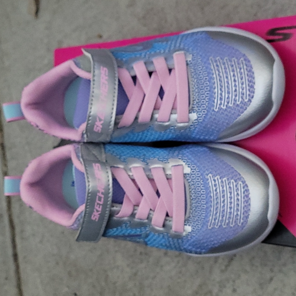 New Sketches Kids Sneakers Size 13